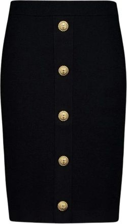 Balmain Mujer, Faldas, Negro, Talla: M