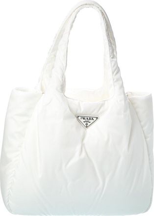 Prada Logo Large Tessuto Tote