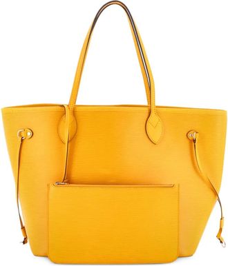 Louis Vuitton Neverfull Epi leren MM shopper - Geel