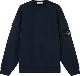 Stone Island Hombre, Sudaderas, Azul, Talla: M