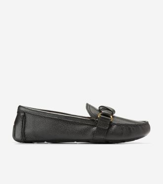 Cole Haan Womens Emmie Knot Drivers - Black Size 10.5