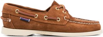 Sebago Brown Lace Up Loafers