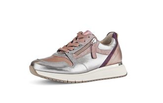 Gabor Womens Low-Top Trainers, Womens Trainers, Dkrose A Silver K 63, 38.5 EU Weit