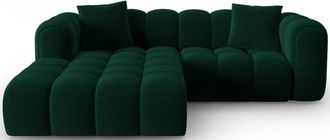 CXL by Christian Lacroix 3-Sitzer Designer Ecksofa Clotilde mit Eckteil links - Samtbezug