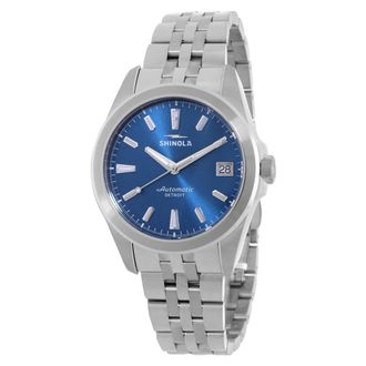 Shinola Circadian Quartz Blue Dial Mens Watch S0120315250