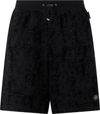 Philipp Plein Casual Shorts - Heren - Korte Broeken - Zwart - XL - Korte Broeken