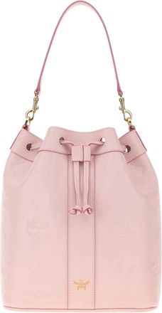 MCM Borsa a secchiello media Dessau - - Bags - Donna - Rosa - ONE SIZE