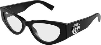 Gucci Demo Cat Eye Ladies Eyeglasses GG1953O 001 52