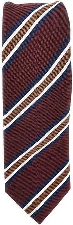 Emporio Armani Silk necktie with jacquard motif Man One Size