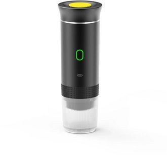 OEM Cafetera Port&aacute;til Hob Para Llevar - Inal&aacute;mbrica - Uso M&oacute;vil - Para El Coche - Recargable - 20 Bares - 3 En 1: C&aacute;psulas Y Caf&eacute; Molido - Usb