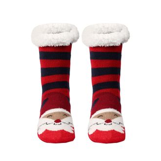 Generic Womens Fluffy Slipper Socks Warm Thermal Fleece Lined Indoor Cartoon Animals Pattern Bed Socks? n29