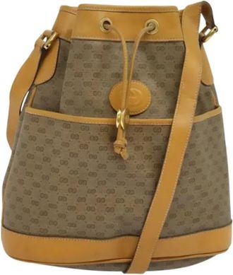 Gucci Pre-owned Cuero bolsos-gucci - Pre-owned - Mujer - Beige - ONE SIZE