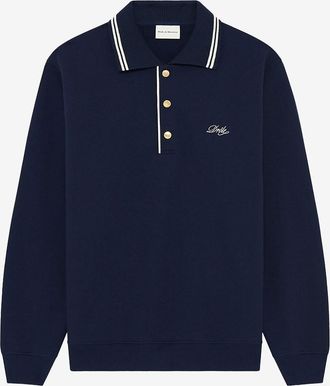 Dr&ocirc;le de Monsieur Polo mit Polokragen aus Baumwolle Dr&ocirc;le