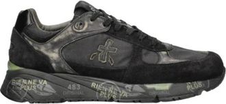 Premiata Zwarte Sneakers Mase - Heren - Sneakers - Zwart - 41 EU - Schoenen