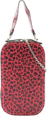 Dior Pre-owned Lady Dior Leren Telefoonhouder - Dames - Vintage Mini Tas - Veelkleurig - ONE Size - Leer - Vintage