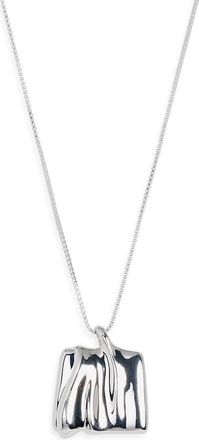 JENNY BIRD Sundra Pendant Necklace in High Polish Silver at Nordstrom