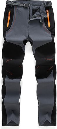 Generic Lightweight Quick-Dry Adventure Trousers for Men Outdoor Trekking Skiing Climbing Performance Sports Joggers Winter Tracksuit for Tall UK Mens