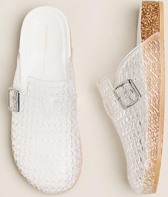 Intentionally blank Buckle Mules