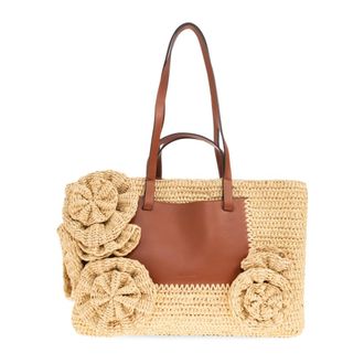 Ulla Johnson Tote Bags, female, Beige, Size: ONE SIZE Shopper bag Lali Floral