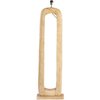 Light & Living Lampada da terra - Kelafo - naturale - legno - - Light&living