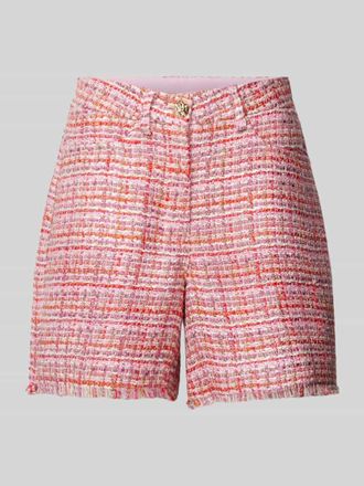 Smith & Soul Shorts in Bouclé-Optik in Koralle, Größe XXL