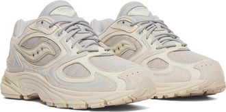 Saucony Originals Grid Jazz 9 Lace-up Boots Cream/Ghost : Mens 11.5 - Womens 13 Medium, Suede/Textile
