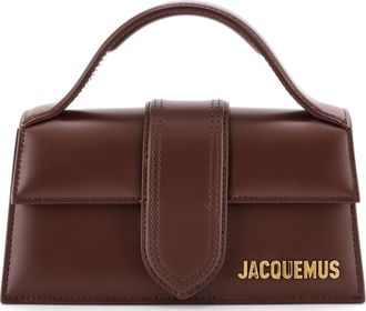 Jacquemus Le Bambino Top Handle Flap Bag Leather