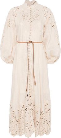 Zimmermann Wylie Embroidered Billow Dress