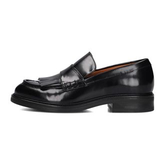 Billi Bi Schoenen, Dames, Zwart, 38 EU, Wol, Klassieke zwarte loafers voor dames