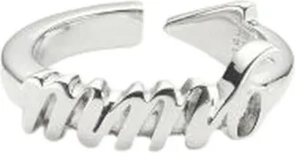 Maison Margiela Accessoires, Dames, Grijs, M, Enjoy Ring