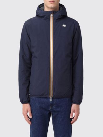 K-Way Reversible Hooded Windbreaker in Recycled Nylon