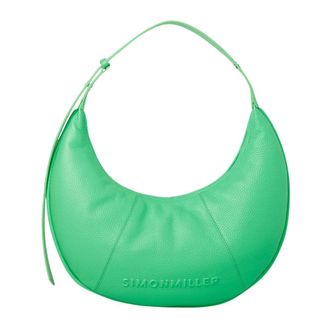 Simon Miller Cross Body Bags, female, Green, Size: ONE SIZE Dough Shoulder Bag