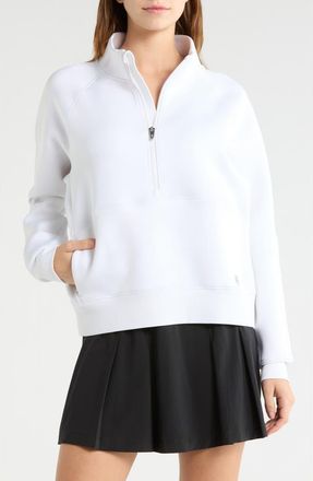 Greyson Kristina Half Zip Sweatshirt in Arctic at Nordstrom, Size X-Small