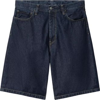 Carhartt Work in Progress Landon Short - Heren - Denim shorts - Blauw - W36 - Katoen - Korte Broeken