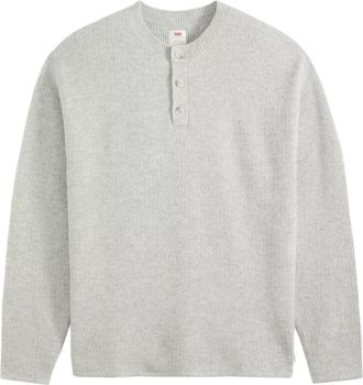 Levi's Woodacre Henley Sweater Grigio