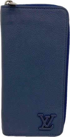 Louis Vuitton Navy Long Wallet (Bi-Fold) (Pre-Owned)