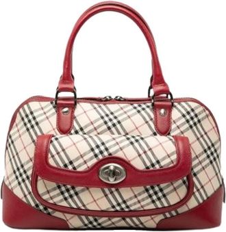 Burberry Pre-owned Handbags, female, Multicolor, Size: ONE SIZE Pre-owned Vintage Handbag