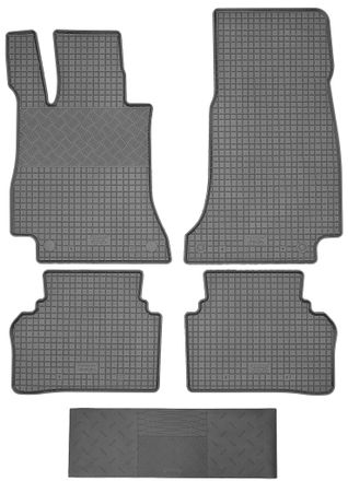 OEM Alfombrillas Rigum 904130 + Funda 900101 - Mercedes Clase E W213 / Clase E W213 H&iacute;brido Sed&aacute;n / Familiar / Coup&eacute; Desde 2016 Ms Delanteras - Instaladas