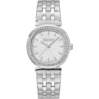 DKNY Evening Bracelet Watch, 30mm in Silver at Nordstrom