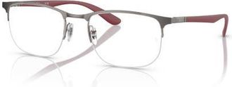 Ray-Ban 53mm Irregular optical glasses in Grey at Nordstrom