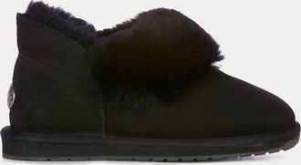 Emu Womens Platinum Mintaro Sheepskin Booties In Black