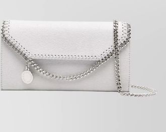 Stella McCartney falabella chain strap compact wallet bag