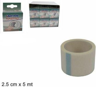 Trade Shop Trade Shop - Set 18 Pezzi Nastro Fissaggio Cerotto Carta Per Medicazione 2.5cmx5mt An002052
