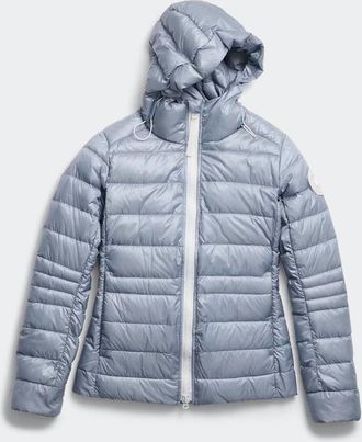 Canada Goose Manteau &agrave; capuchon Cypress de White Label (Femmes, Light Ozone Blue, TG)