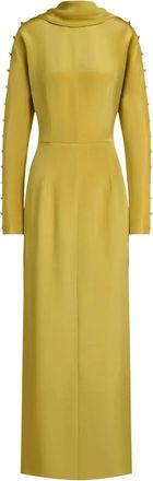 12 Storeez Abito lungo in seta - Giallo