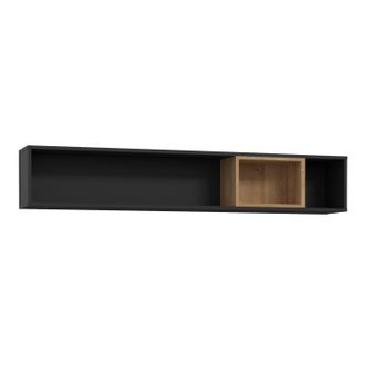 Furniture To Go High Rock Wall Shelf in Black