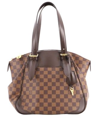 Louis Vuitton Brown Damier Verona Mm (Authentic Pre-Loved)