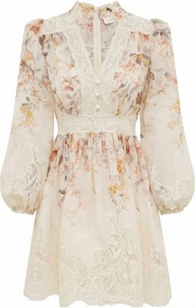 Zimmermann Luna Lace Lantern Dress
