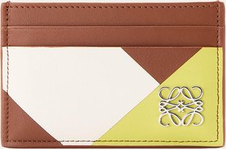 Loewe Colorblock Leather Anagram Card Holder