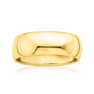 Ross-Simons Italian 14kt Yellow Gold Dome Ring